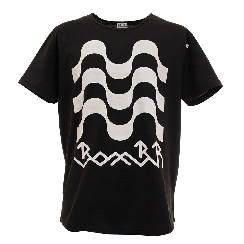  Tシャツ メンズ BomBR ロゴ半袖Tシャツ BR0205 BLK