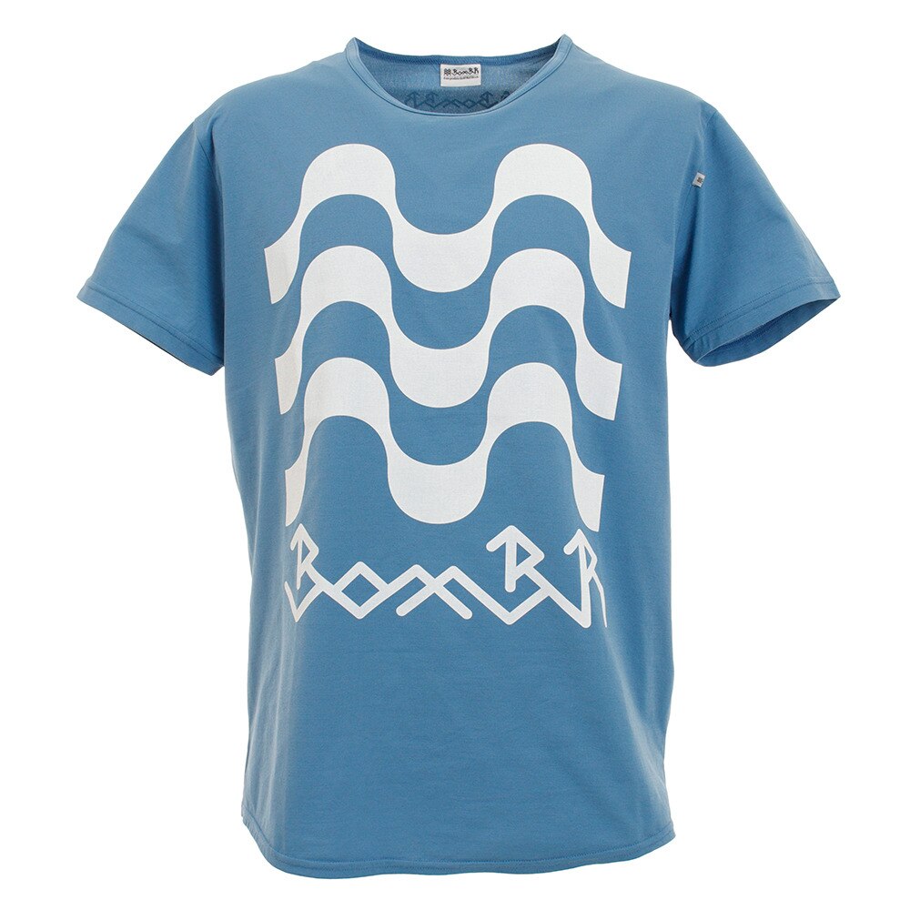  Tシャツ メンズ BomBR ロゴ半袖Tシャツ BR0205 SAX