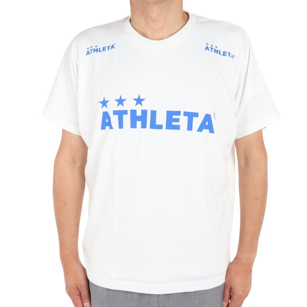 アスレタ（ATHLETA）（メンズ）サッカー フットサル ウェア メンズ Tシャツ XE-378 WHT | スポーツ用品はスーパースポーツゼビオ