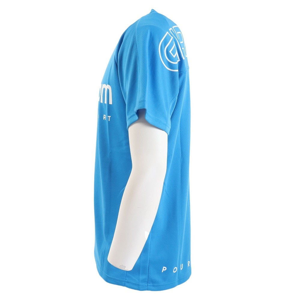 ジローム（GIRAUDM）（メンズ）サッカー フットサルウェア 半袖カラープラシャツ 741GM1UK7655 LBLU