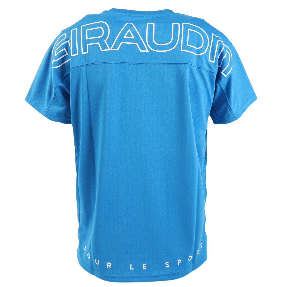 ジローム（GIRAUDM）（メンズ）サッカー フットサルウェア 半袖カラープラシャツ 741GM1UK7655 LBLU