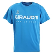 (メンズ)サッカー フットサルウェア 半袖カラープラシャツ 741GM1UK7655 LBLU