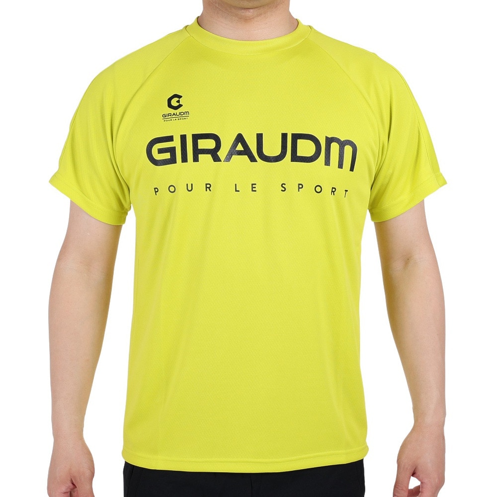 ジローム（GIRAUDM）（メンズ）サッカー フットサルウェア 半袖カラープラシャツ 741GM1UK7655 YEL
