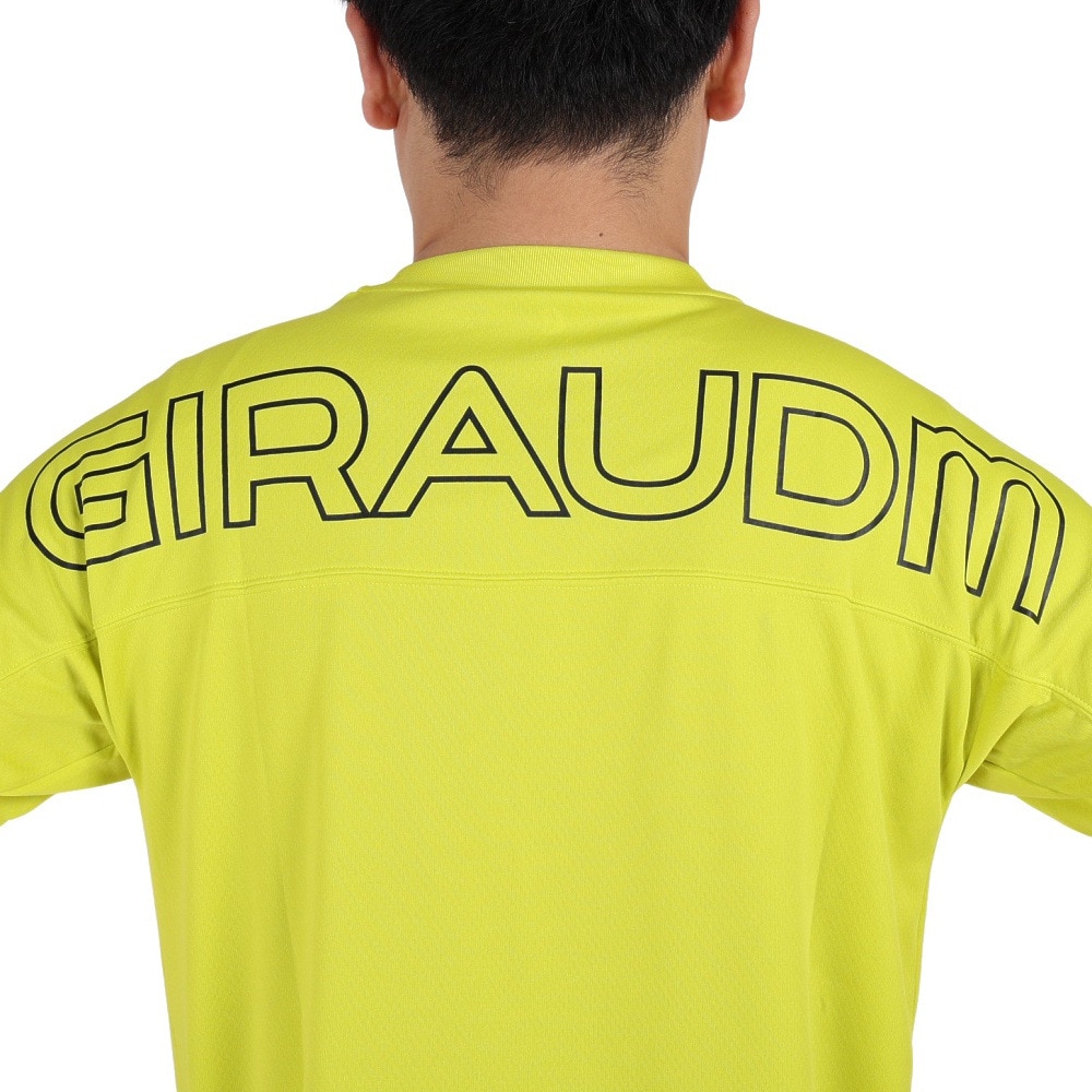 ジローム（GIRAUDM）（メンズ）サッカー フットサルウェア 半袖カラープラシャツ 741GM1UK7655 YEL