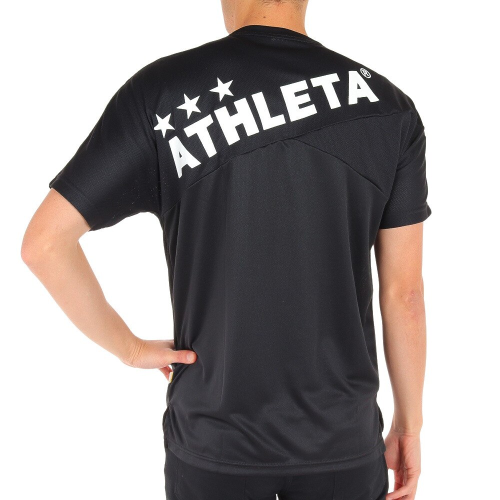 アスレタ（ATHLETA）（メンズ）サッカー フットサルウェア プラクティスTシャツ 2S 2365 BLK