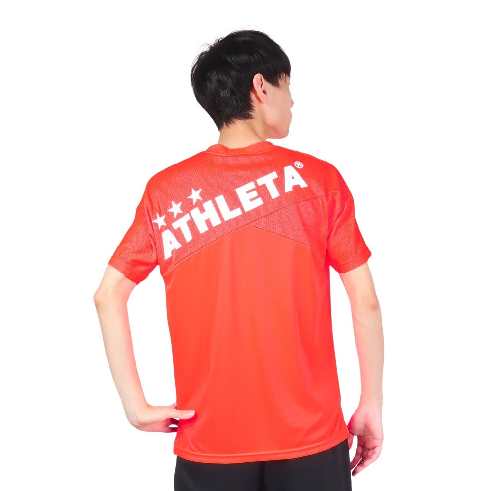 アスレタ（ATHLETA）（メンズ）サッカー フットサルウェア プラクティスTシャツ 2S 2365 RED