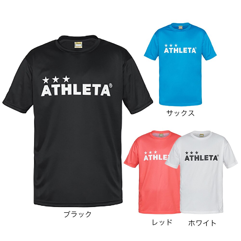 アスレタ（ATHLETA）（メンズ）サッカー フットサルウェア Tシャツ プラクティス 2S 2365 WHT