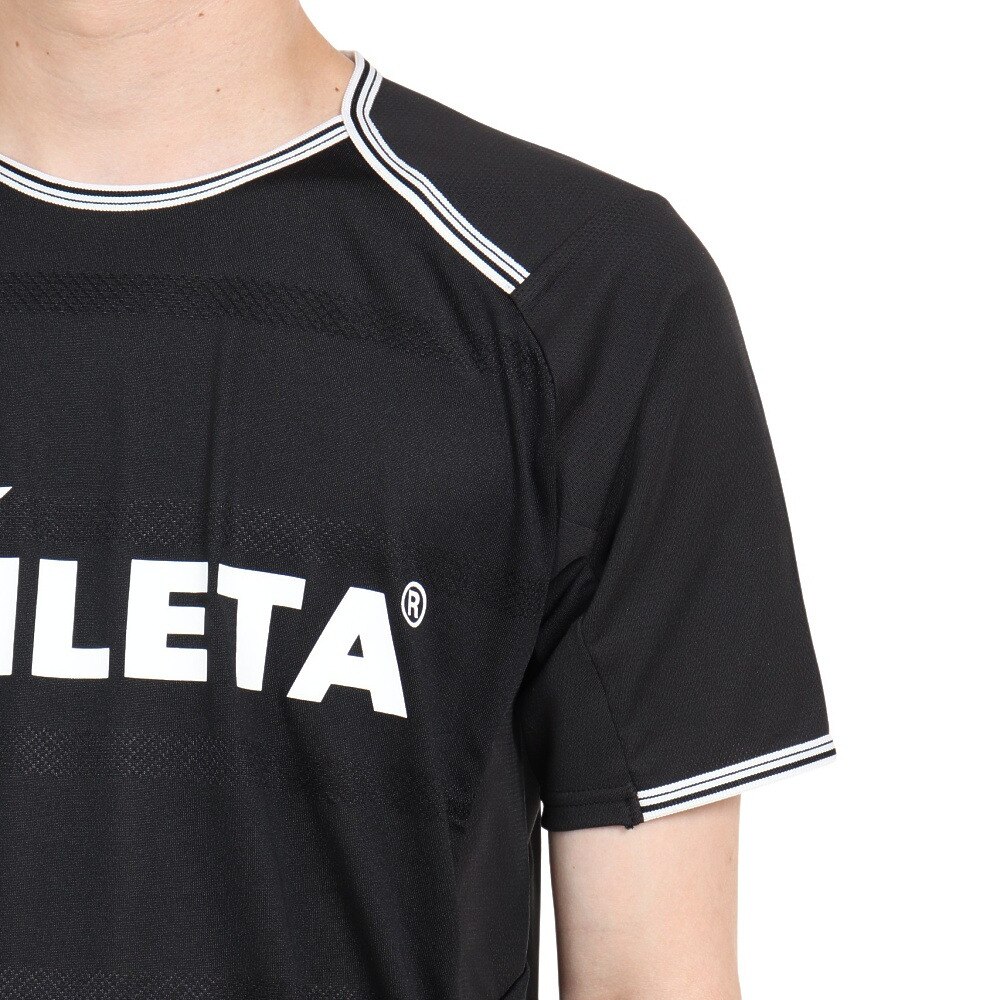アスレタ｜サッカー フットサルウェア Tシャツ プラクティスシャツ 2366 BLK - スポーツ用品はスーパースポーツゼビオ