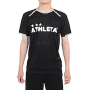 アスレタ（ATHLETA）（メンズ）サッカー フットサルウェア Tシャツ プラクティスシャツ 2366 BLK