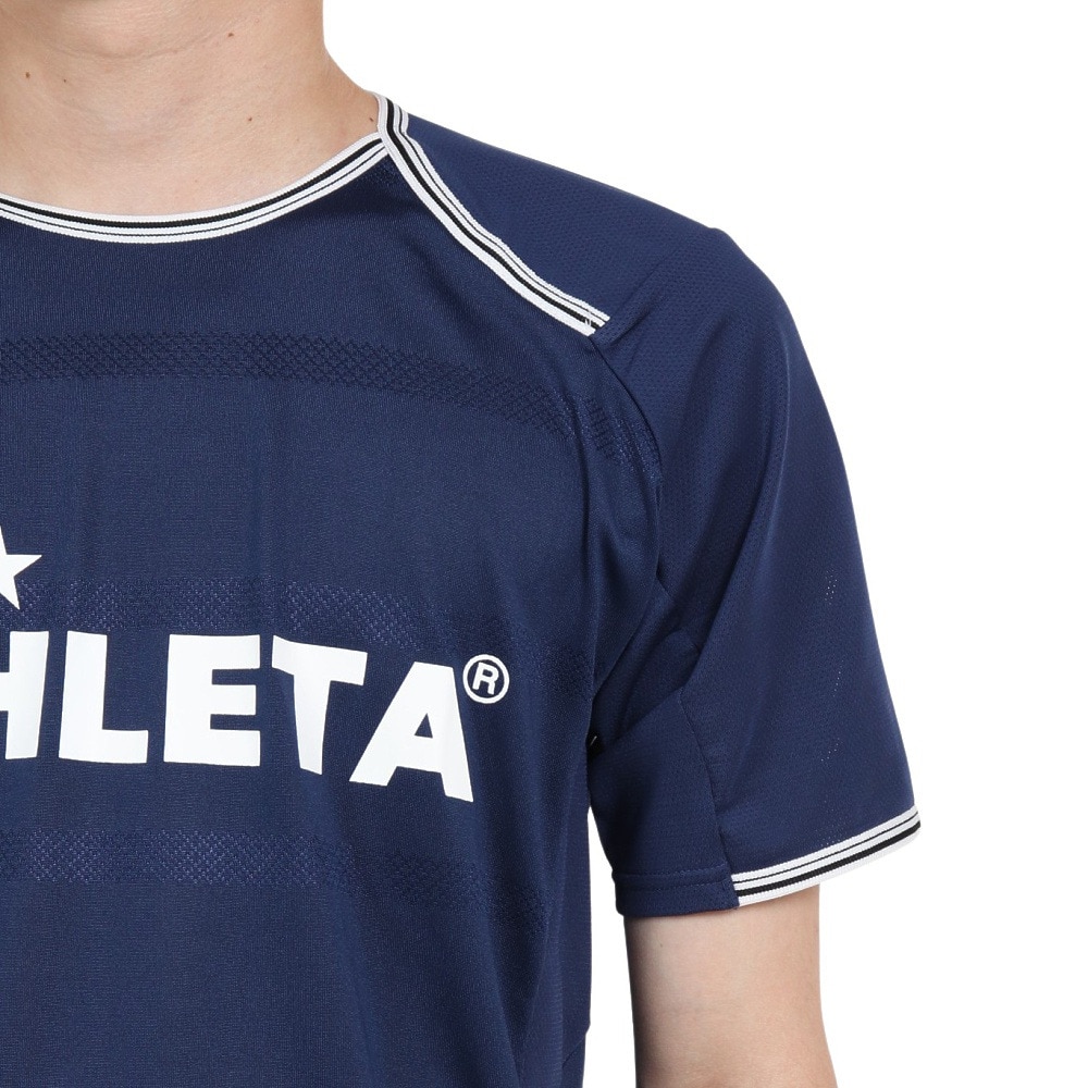 アスレタ（ATHLETA）（メンズ）サッカー フットサルウェア Tシャツ プラクティスシャツ 2366 NVY
