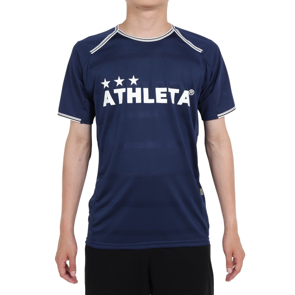 アスレタ（ATHLETA）（メンズ）サッカー フットサルウェア Tシャツ プラクティスシャツ 2366 NVY