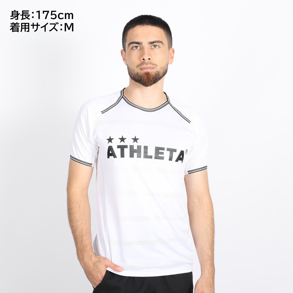 アスレタ｜サッカー フットサルウェア Tシャツ プラクティスシャツ 2366 WHT - スポーツ用品はスーパースポーツゼビオ