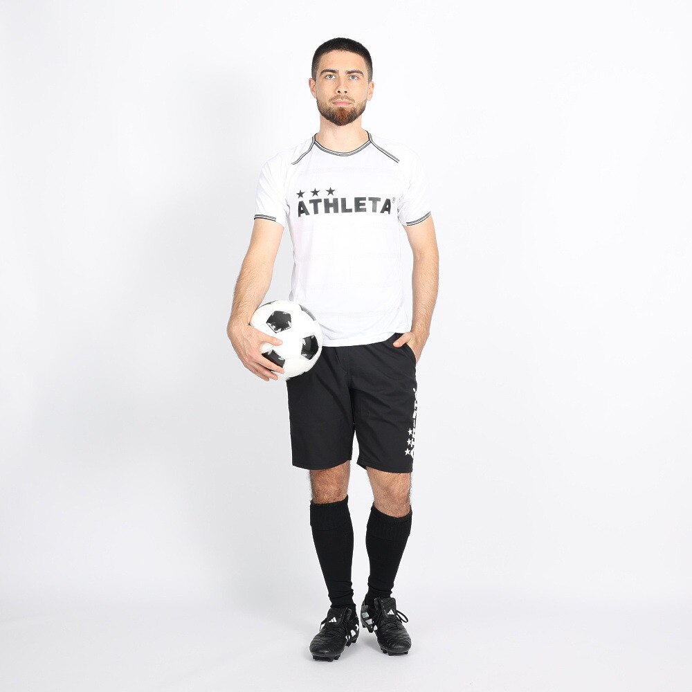 アスレタ（ATHLETA）（メンズ）サッカー フットサルウェア Tシャツ プラクティスシャツ 2366 WHT★★★