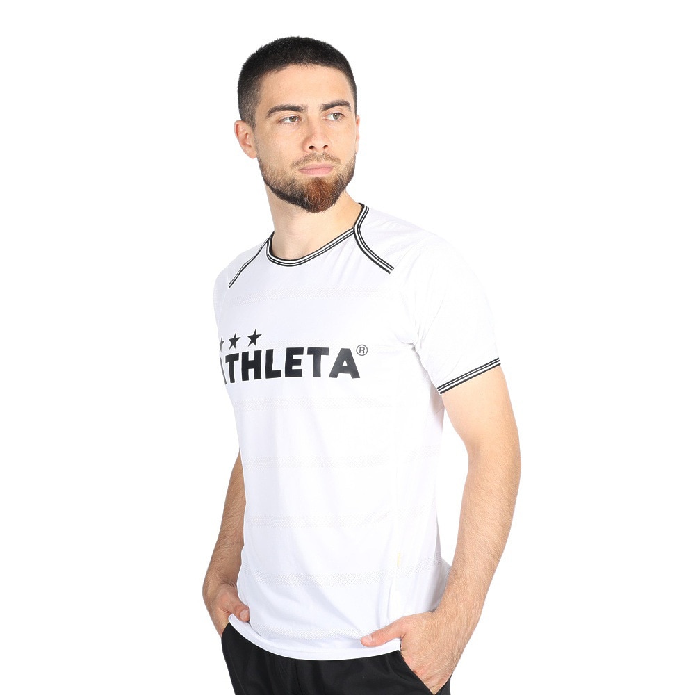 アスレタ｜サッカー フットサルウェア Tシャツ プラクティスシャツ 2366 WHT - スポーツ用品はスーパースポーツゼビオ