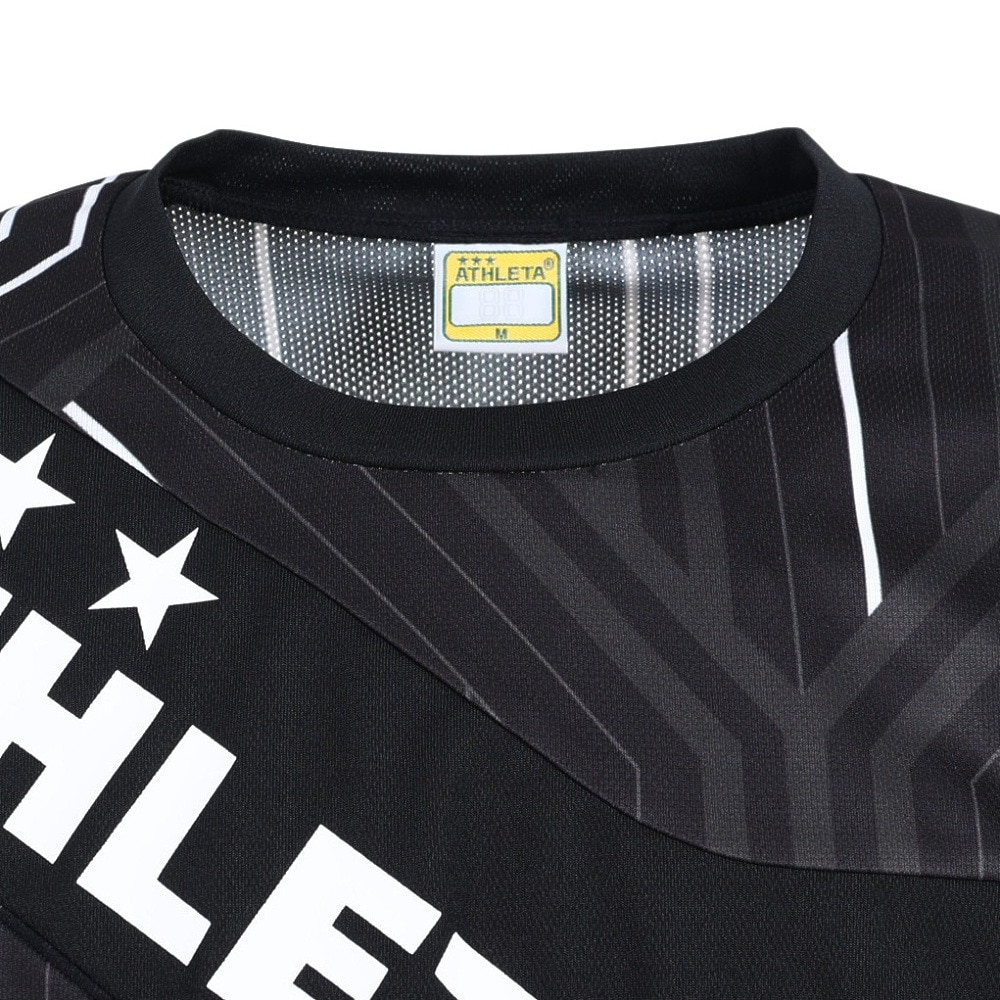 アスレタ（ATHLETA）（メンズ）サッカー フットサルウェア グラフィックプラシャツ 2S 2368 BLK