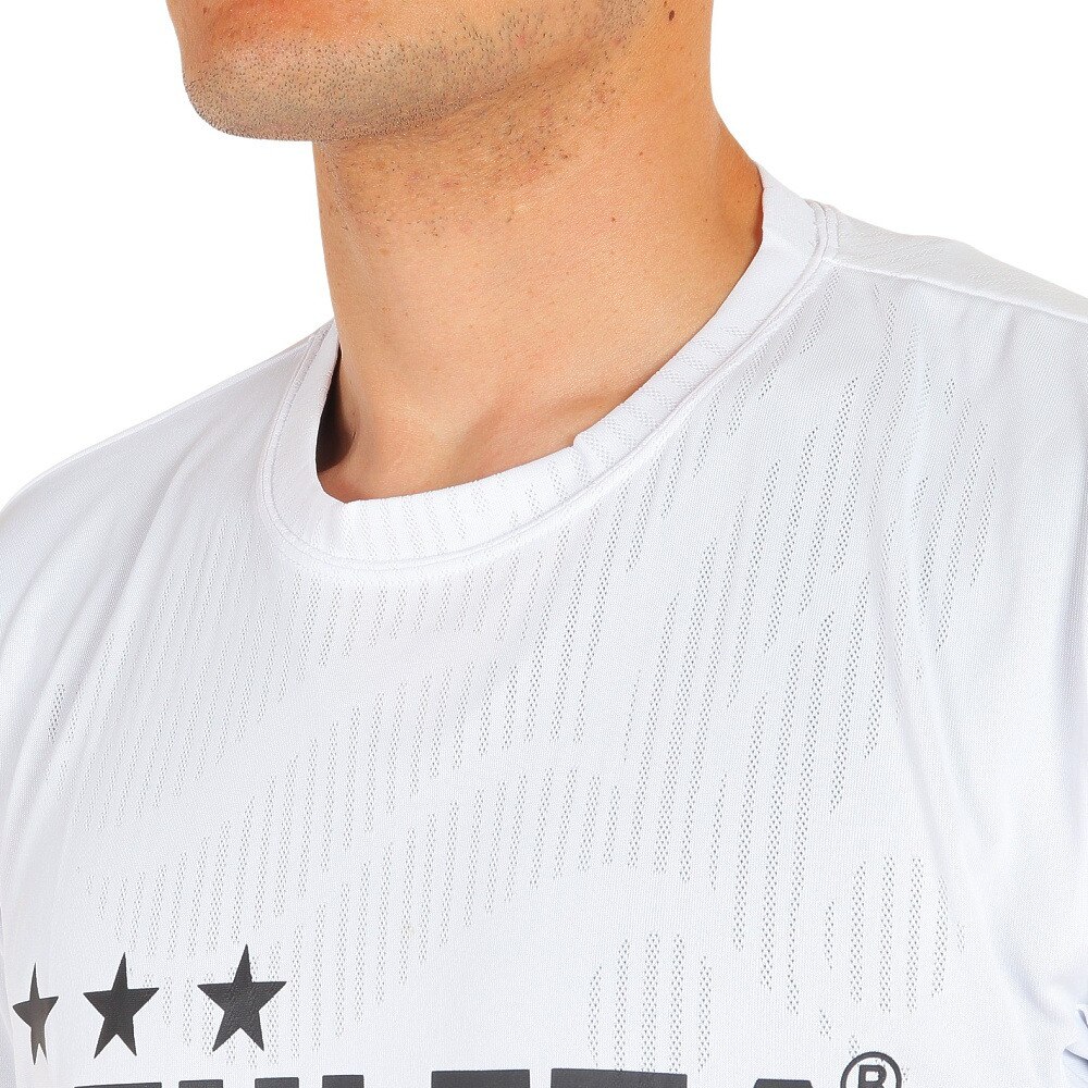 アスレタ（ATHLETA）（メンズ）サッカー フットサルウェア ジャガードメッシュTシャツ 2S 3364 WHT  スポーツ用品はスーパースポーツゼビオ
