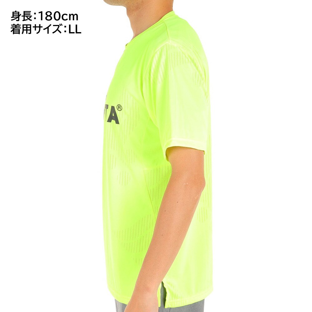 アスレタ（ATHLETA）（メンズ）サッカー フットサルウェア ジャガードメッシュTシャツ 2S 3364 YEL