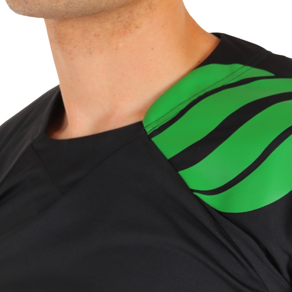 アスレタ（ATHLETA）（メンズ）サッカー フットサルウェア Tシャツ 切替プラシャツ XE-419 BLK