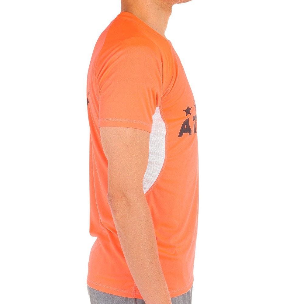 アスレタ（ATHLETA）（メンズ）サッカー フットサルウェア Tシャツ 切替プラシャツ XE-419 RED 冷感 速乾