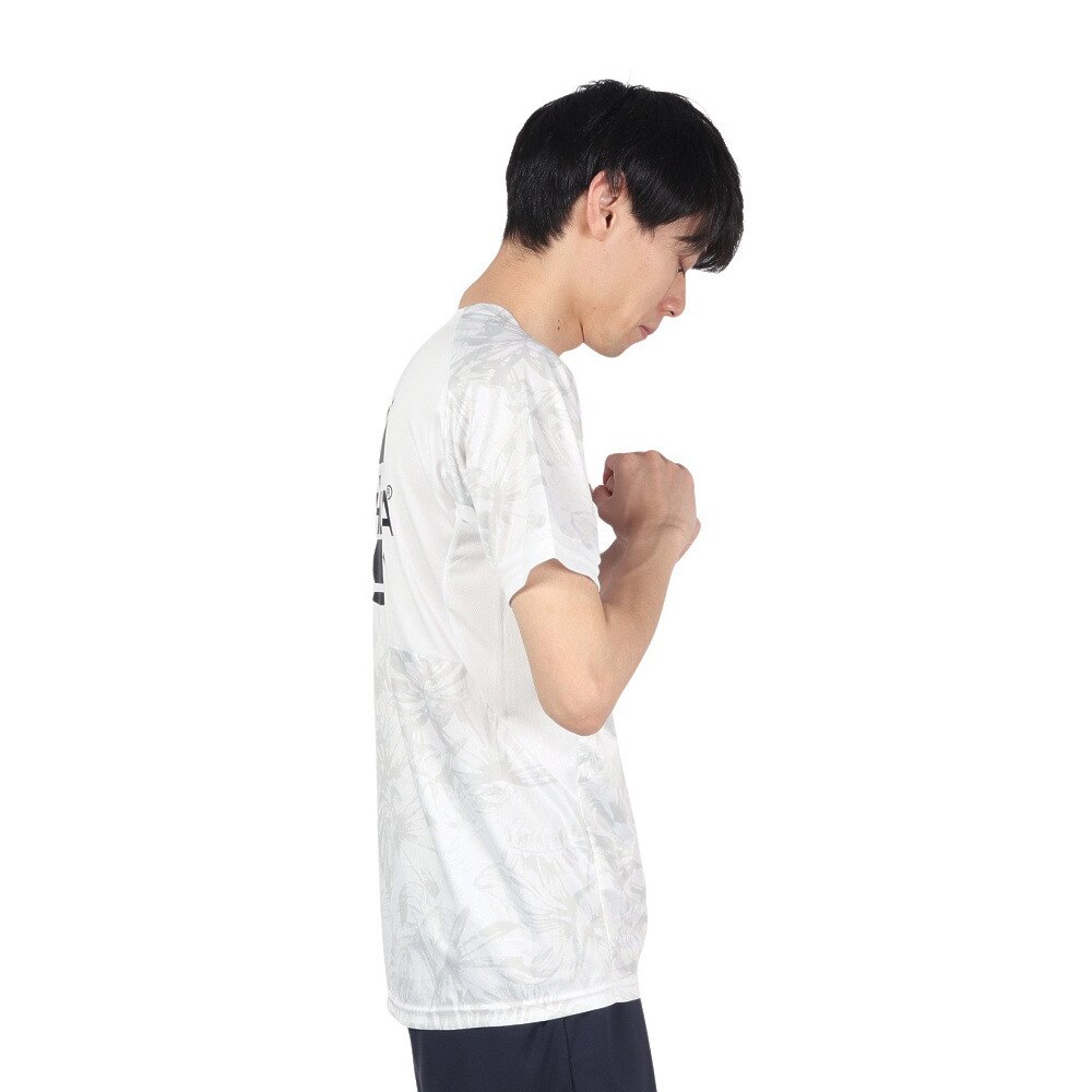 アスレタ（ATHLETA）（メンズ）サッカー フットサルウェア Tシャツ 総柄プラシャツ XE-421 WHT