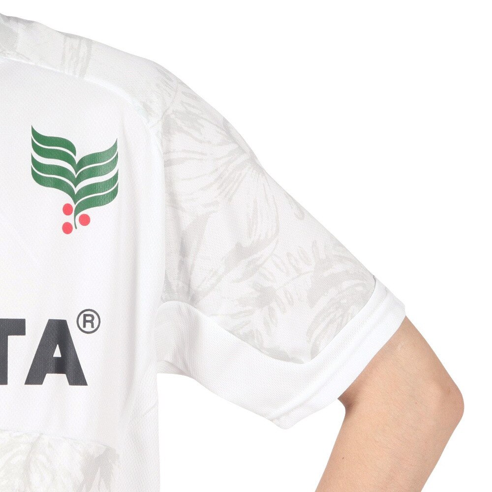 アスレタ（ATHLETA）（メンズ）サッカー フットサルウェア Tシャツ 総柄プラシャツ XE-421 WHT
