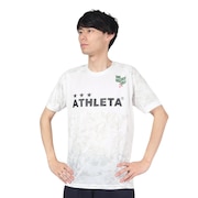 アスレタ(ATHLETA)(メンズ)サッカー フットサルウェア Tシャツ 総柄プラシャツ XE-421 WHT
