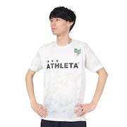 アスレタ（ATHLETA）（メンズ）サッカー フットサルウェア Tシャツ 総柄プラシャツ XE-421 WHT