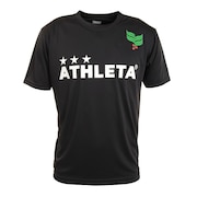 アスレタ（ATHLETA）（メンズ）サッカー フットサルウェア Tシャツ ロゴプラクティスシャツ XE-422 BLK