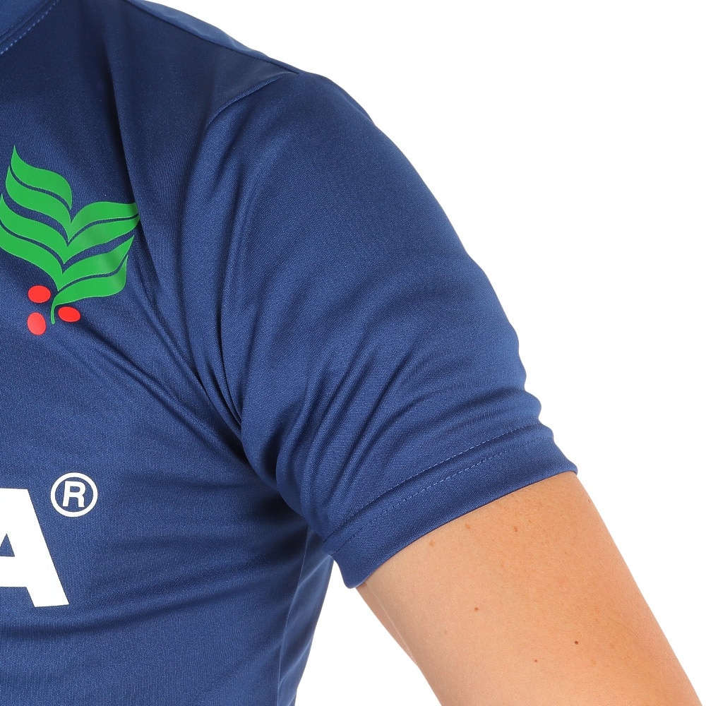アスレタ（ATHLETA）（メンズ）サッカー フットサルウェア Tシャツ ロゴプラクティスシャツ XE-422 NVY