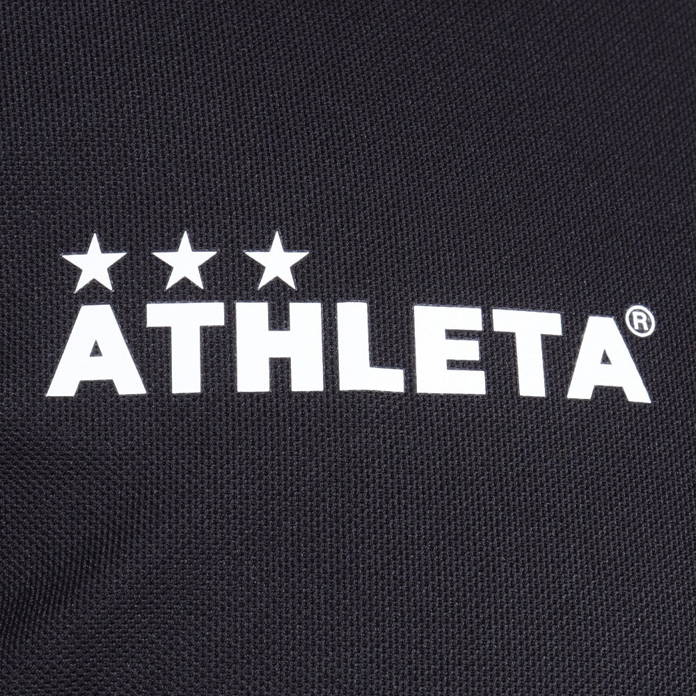 アスレタ（ATHLETA）（メンズ）サッカー フットサルウェア 半袖ポロシャツ 18017 BLK 速乾