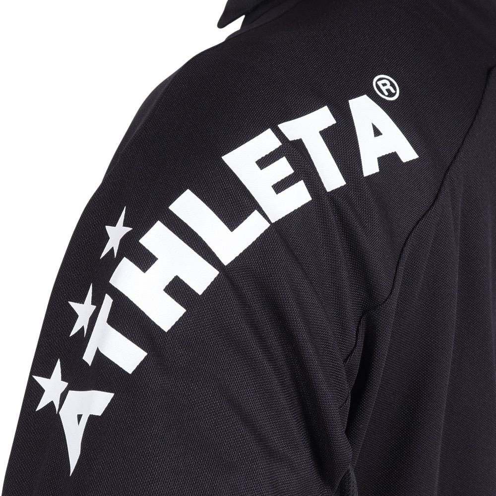 アスレタ（ATHLETA）（メンズ）サッカー フットサルウェア 半袖ポロシャツ 18017 BLK