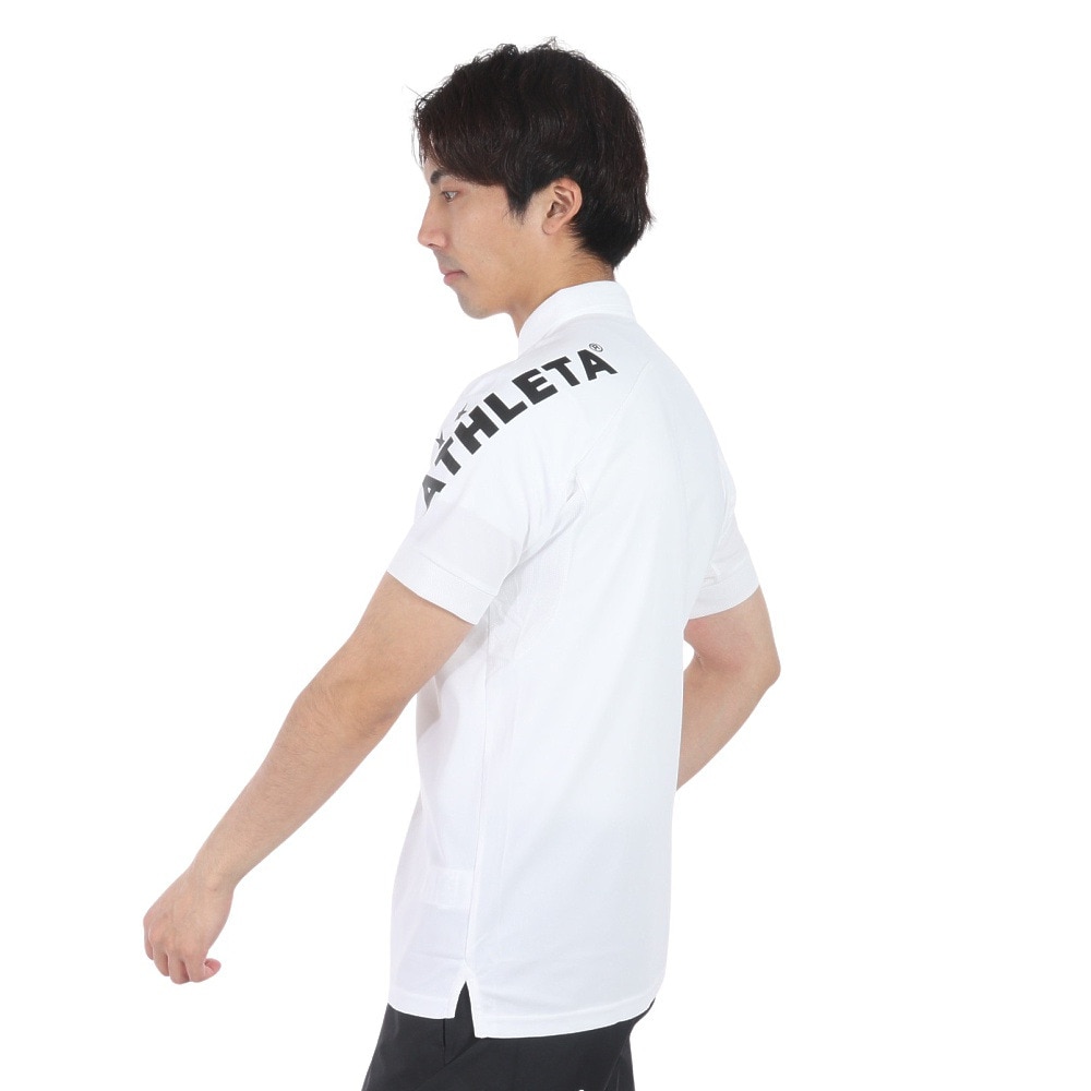 アスレタ（ATHLETA）（メンズ）サッカー フットサルウェア ポロシャツ 18017 WHT