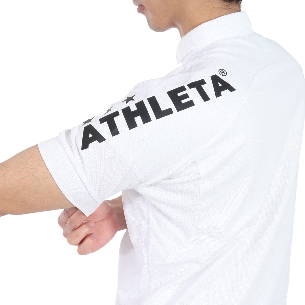 アスレタ（ATHLETA）（メンズ）サッカー フットサルウェア ポロシャツ 18017 WHT