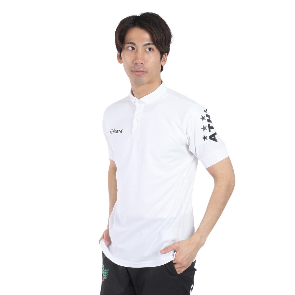 アスレタ（ATHLETA）（メンズ）サッカー フットサルウェア ポロシャツ 18017 WHT