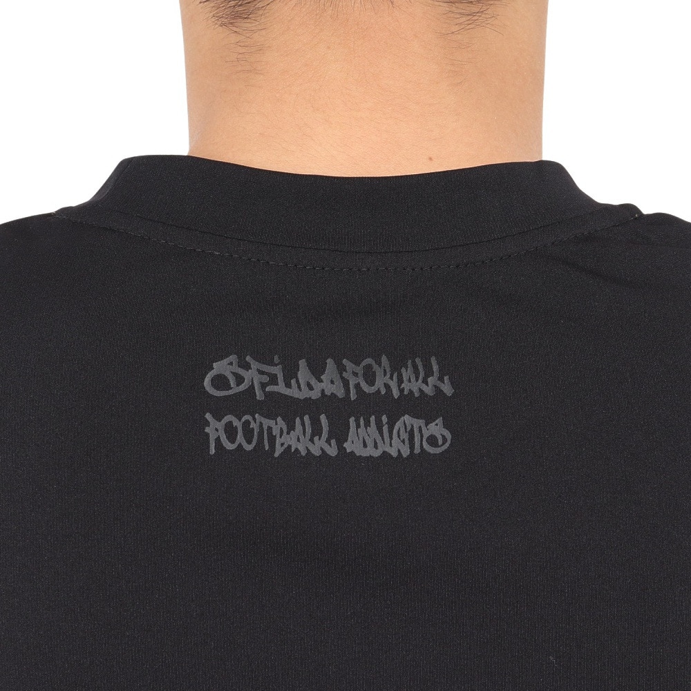 スフィーダ（SFIDA）（メンズ）サッカー フットサルウェア SOFT DRY 半袖Tシャツ SA-24517 BLK