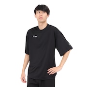 (メンズ)サッカー フットサルウェア SOFT DRY 半袖Tシャツ SA-24517 BLK
