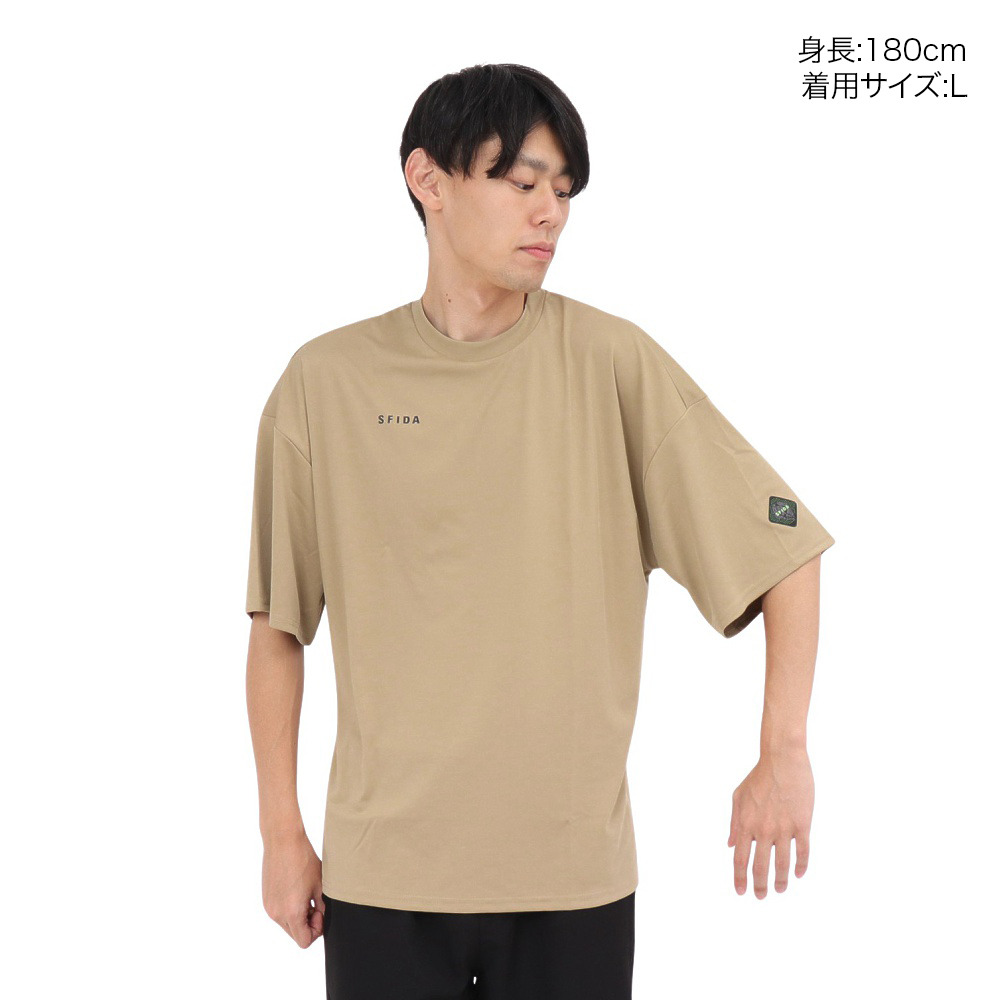 スフィーダ（SFIDA）（メンズ）サッカー フットサルウェア SOFT DRY 半袖Tシャツ SA-24517 ST GRN