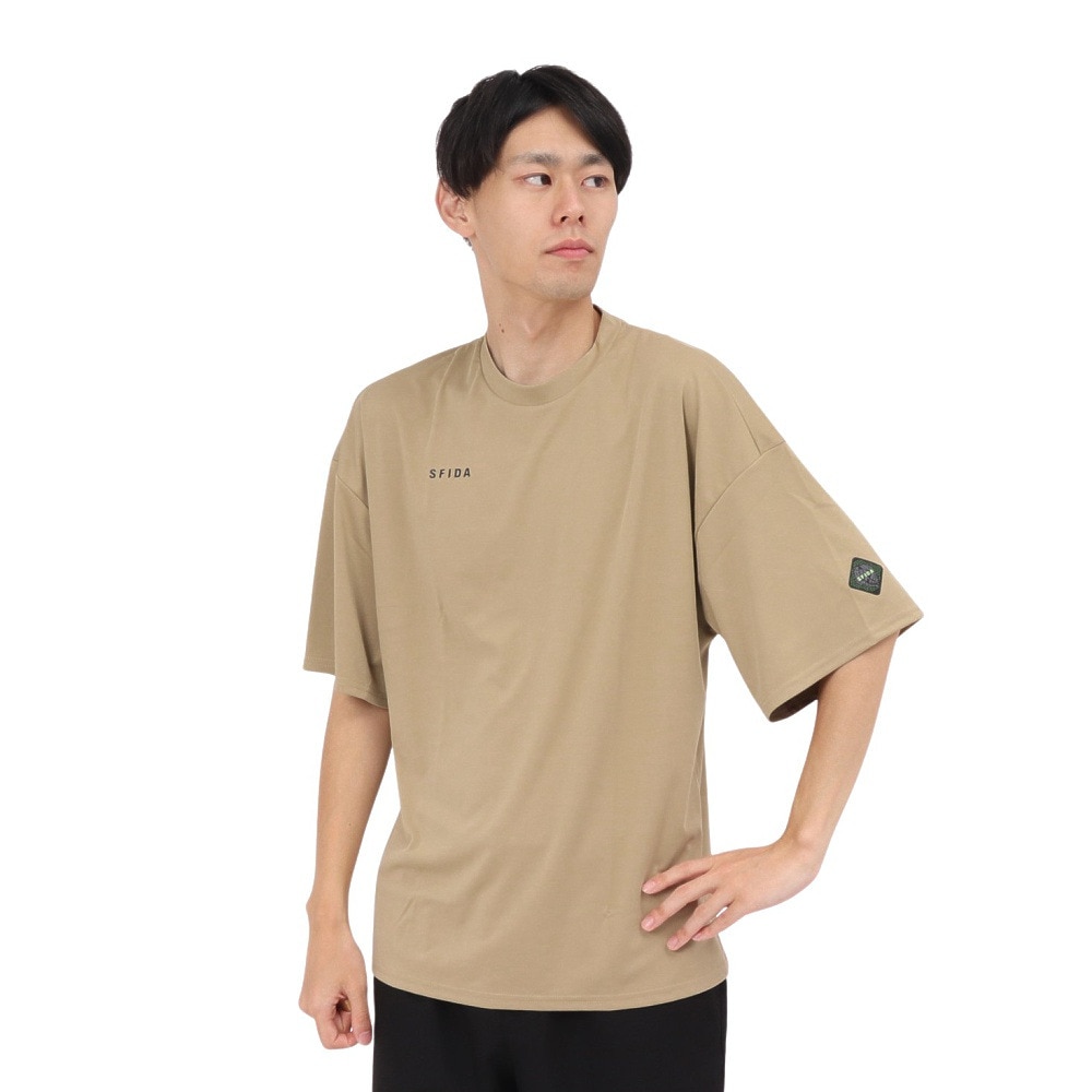 スフィーダ（SFIDA）（メンズ）サッカー フットサルウェア SOFT DRY 半袖Tシャツ SA-24517 ST GRN