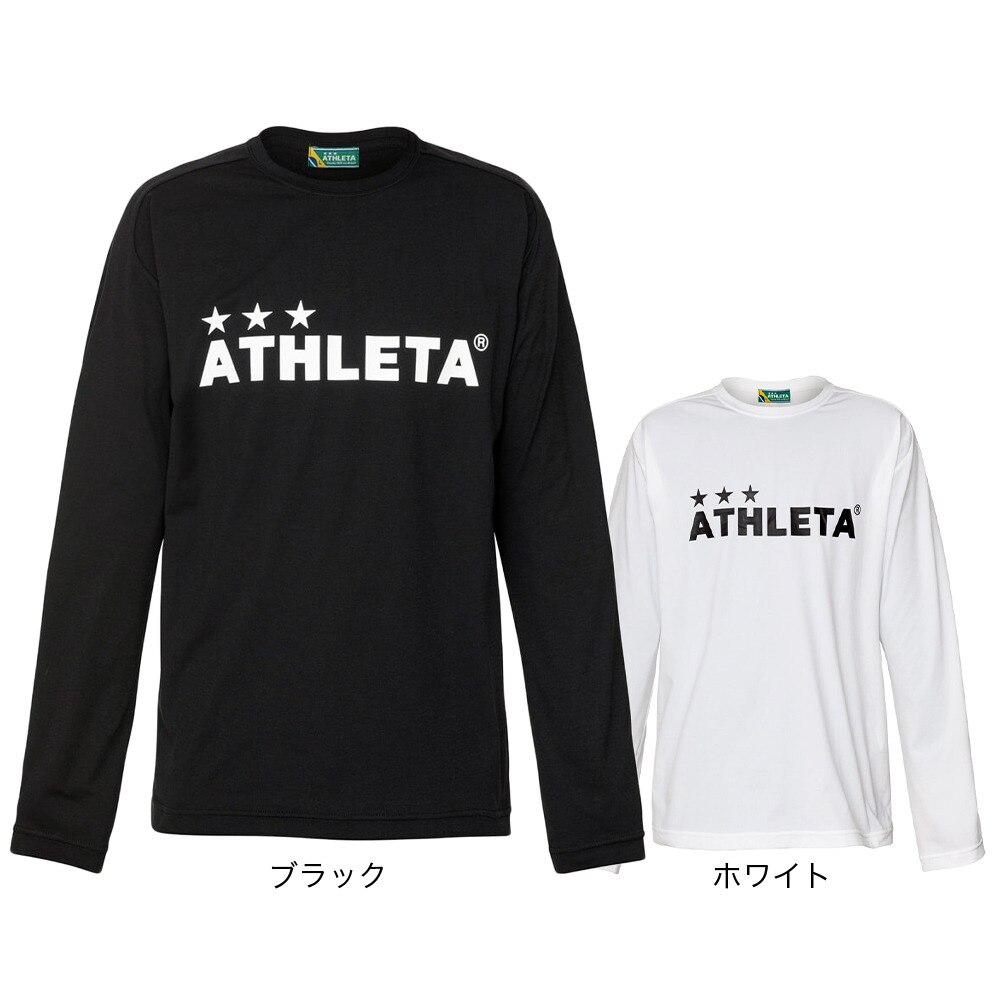 アスレタ（ATHLETA）（メンズ、レディース）サッカー フットサルウェア プラクティスロンT 3354 WHT
