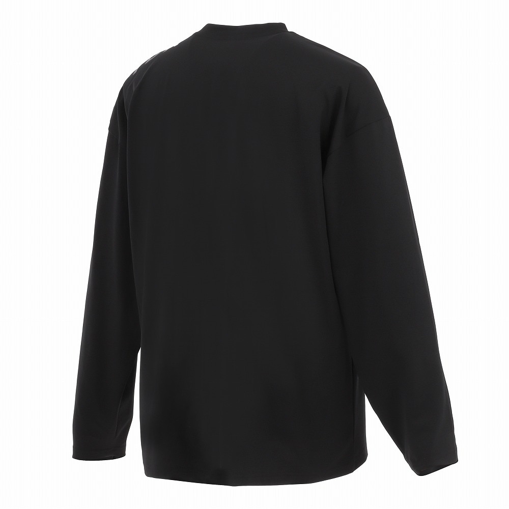 スフィーダ（SFIDA）（メンズ、レディース）サッカー フットサルウェア SMART DRY ソリッド長袖Tシャツ SA-24516 BLK