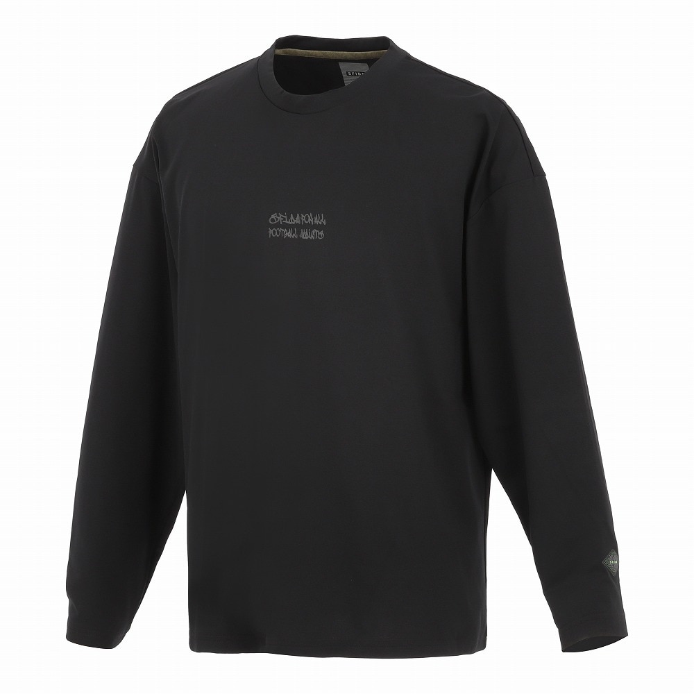 スフィーダ（SFIDA）（メンズ、レディース）サッカー フットサルウェア SMART DRY ソリッド長袖Tシャツ SA-24516 BLK
