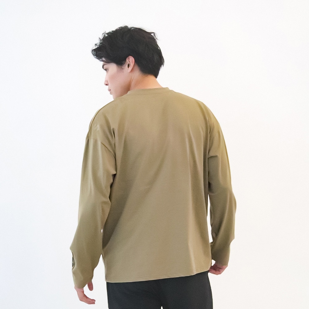 スフィーダ（SFIDA）（メンズ、レディース）サッカー フットサルウェア SMART DRY ソリッド長袖Tシャツ SA-24516 D HERB