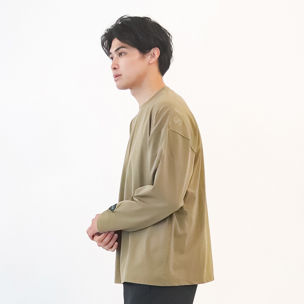 スフィーダ（SFIDA）（メンズ、レディース）サッカー フットサルウェア SMART DRY ソリッド長袖Tシャツ SA-24516 D HERB