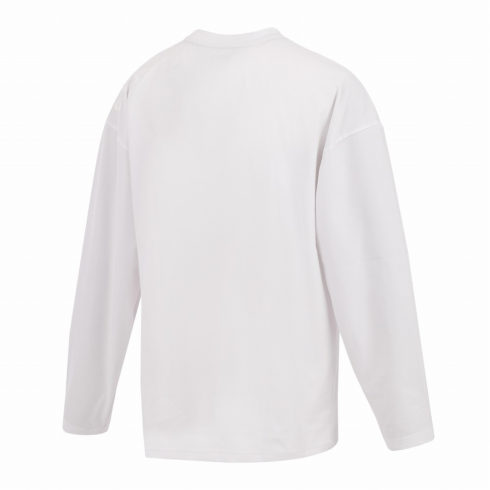 スフィーダ（SFIDA）（メンズ、レディース）サッカー フットサルウェア SMART DRY ソリッド長袖Tシャツ SA-24516 WHT