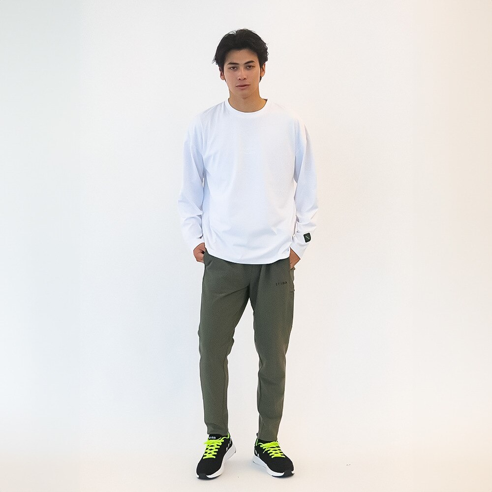 スフィーダ（SFIDA）（メンズ、レディース）サッカー フットサルウェア SMART DRY ソリッド長袖Tシャツ SA-24516 WHT
