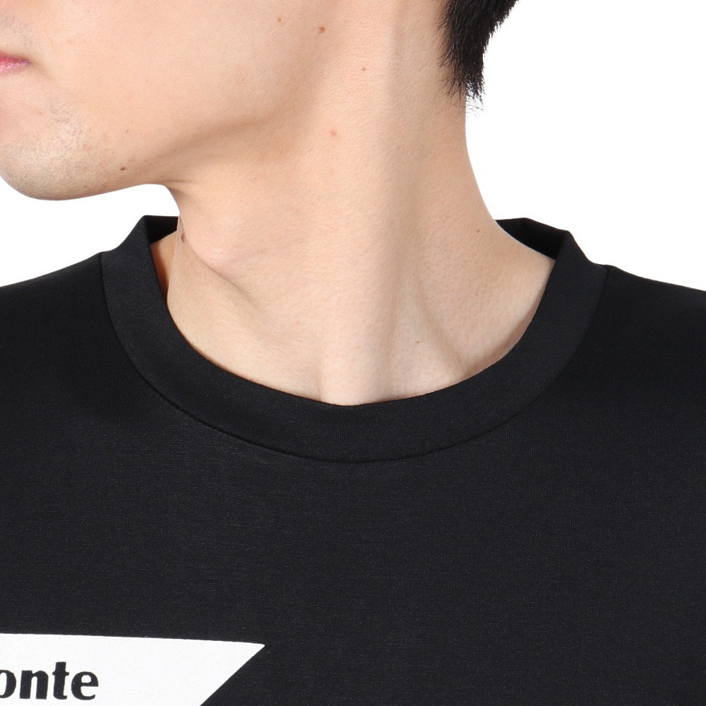 ダウポンチ（DalPonte）（メンズ）サッカー フットサルウェア 長袖プラTシャツ DPZ0418-BLACK