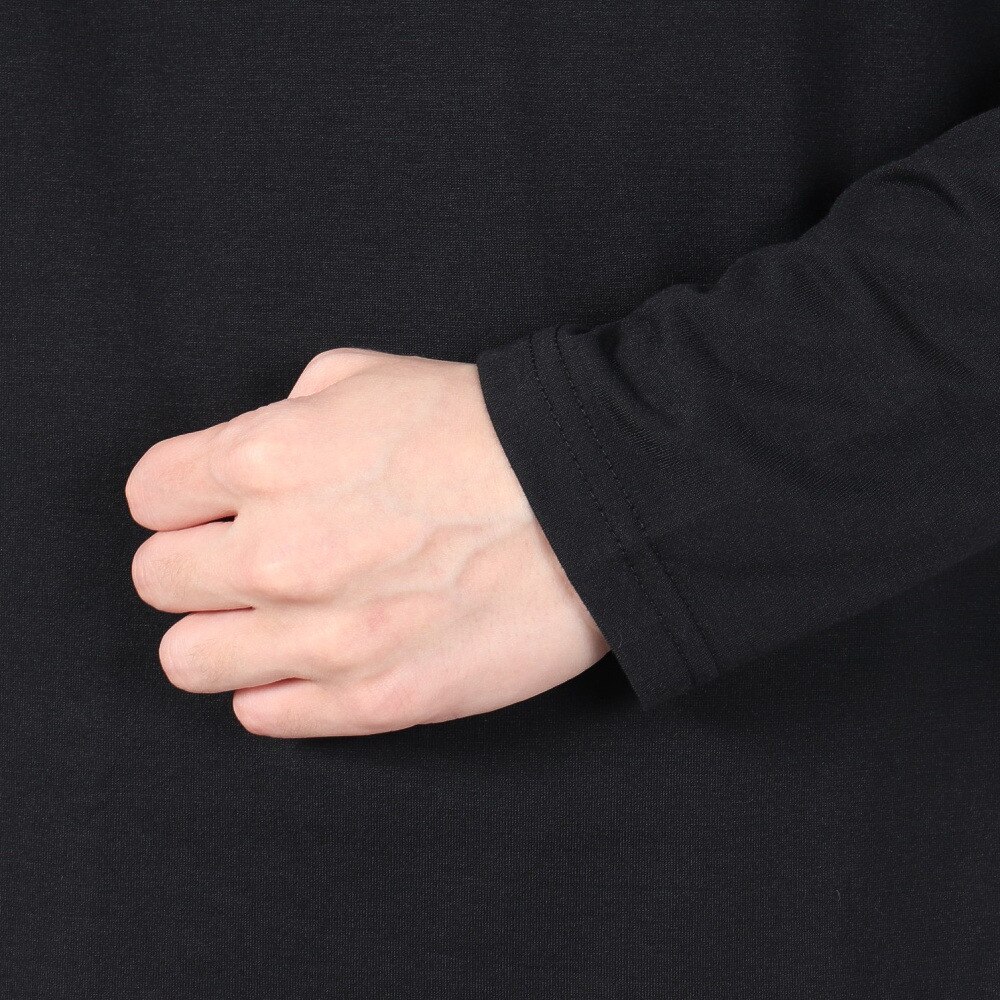 ダウポンチ（DalPonte）（メンズ）サッカー フットサルウェア 長袖プラTシャツ DPZ0418-BLACK