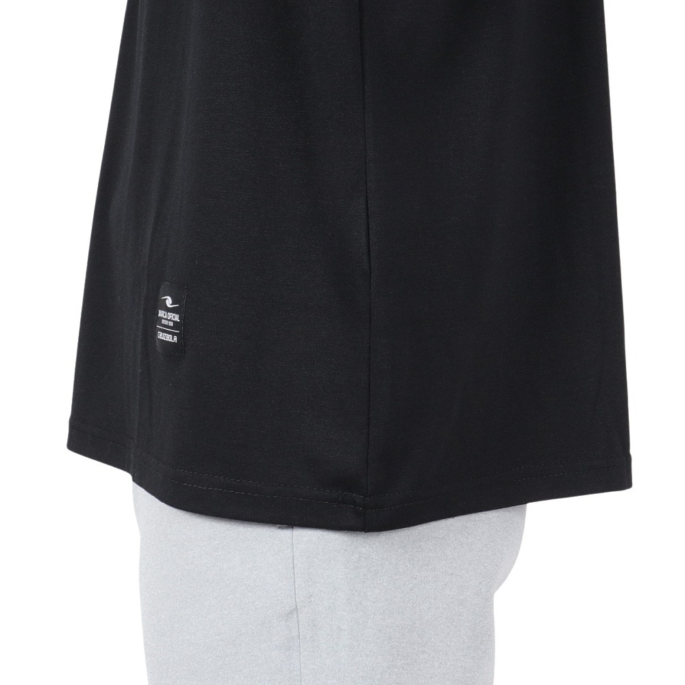 ダウポンチ（DalPonte）（メンズ）サッカー フットサルウェア 長袖プラTシャツ DPZ0418-BLACK