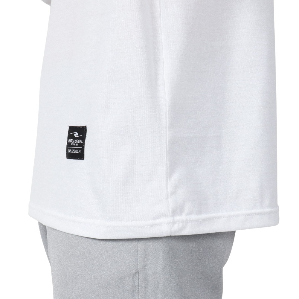 ダウポンチ（DalPonte）（メンズ）サッカー フットサルウェア 長袖プラTシャツ DPZ0418-WHITE