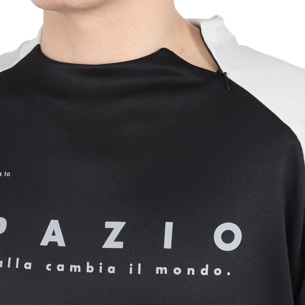 スパッツィオ（SPAZIO）（メンズ、レディース）サッカー フットサルウェア 袖パネル ミッド トレーニングトップ GE-1036-02